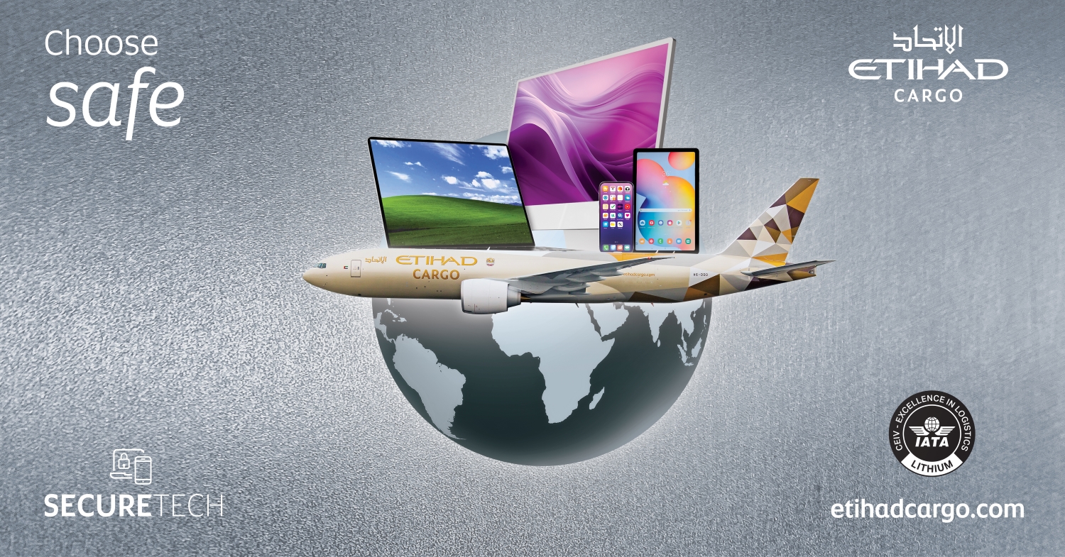 Etihad Cargo SecureTech to make transportation of consumer electronics safer